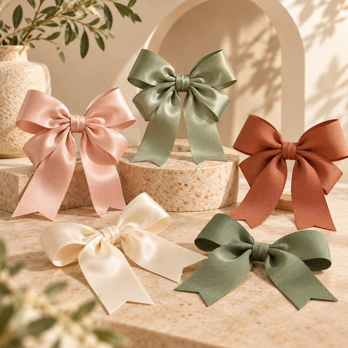 Elegant Pre-Tied Gift Bows