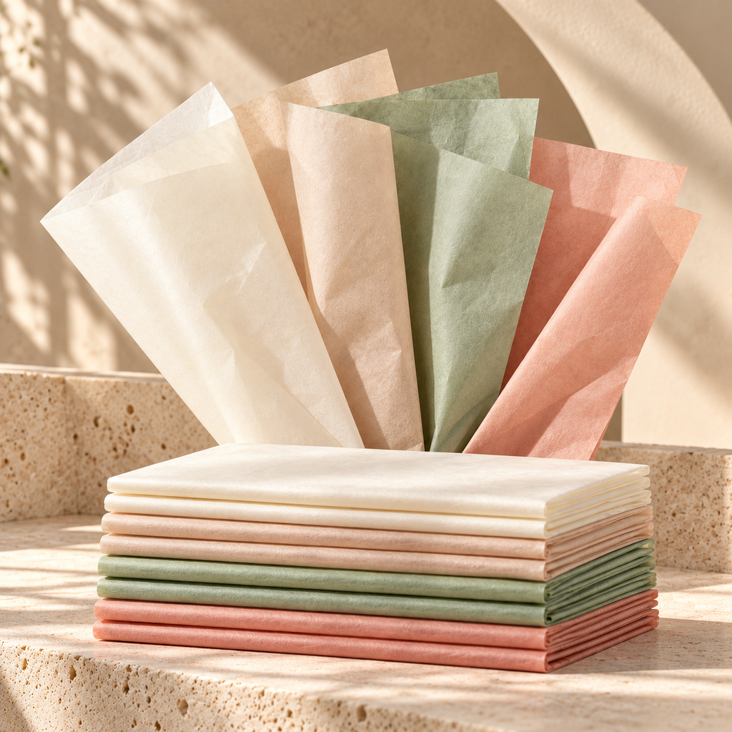 Soft Pastel Gift Wrapping Tissue Paper