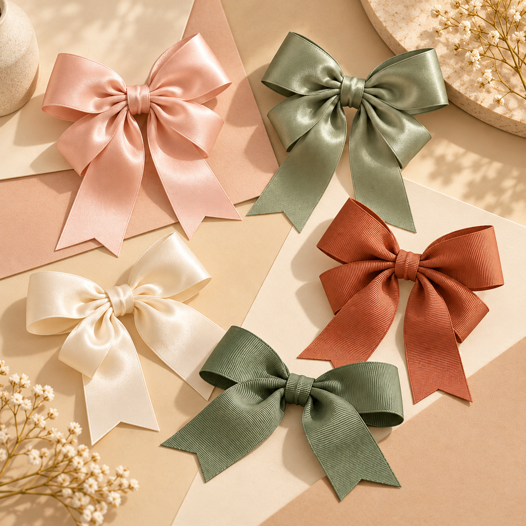 Elegant Pre-Tied Gift Bows